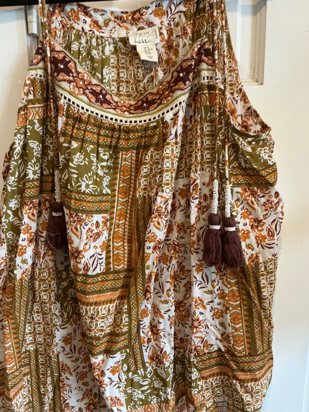 Artelier Nicole miller tank top!  Bohemian Gorgeous!  Brand new with tags - Picture 2 of 6